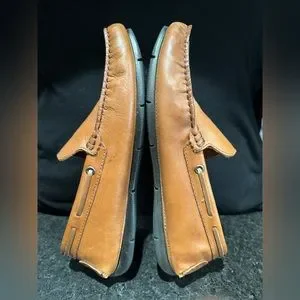 Marc Joseph moccasin style driving shoes, tan, size 8 mens. Amazon.com | Marc Joseph New York Men main image 4